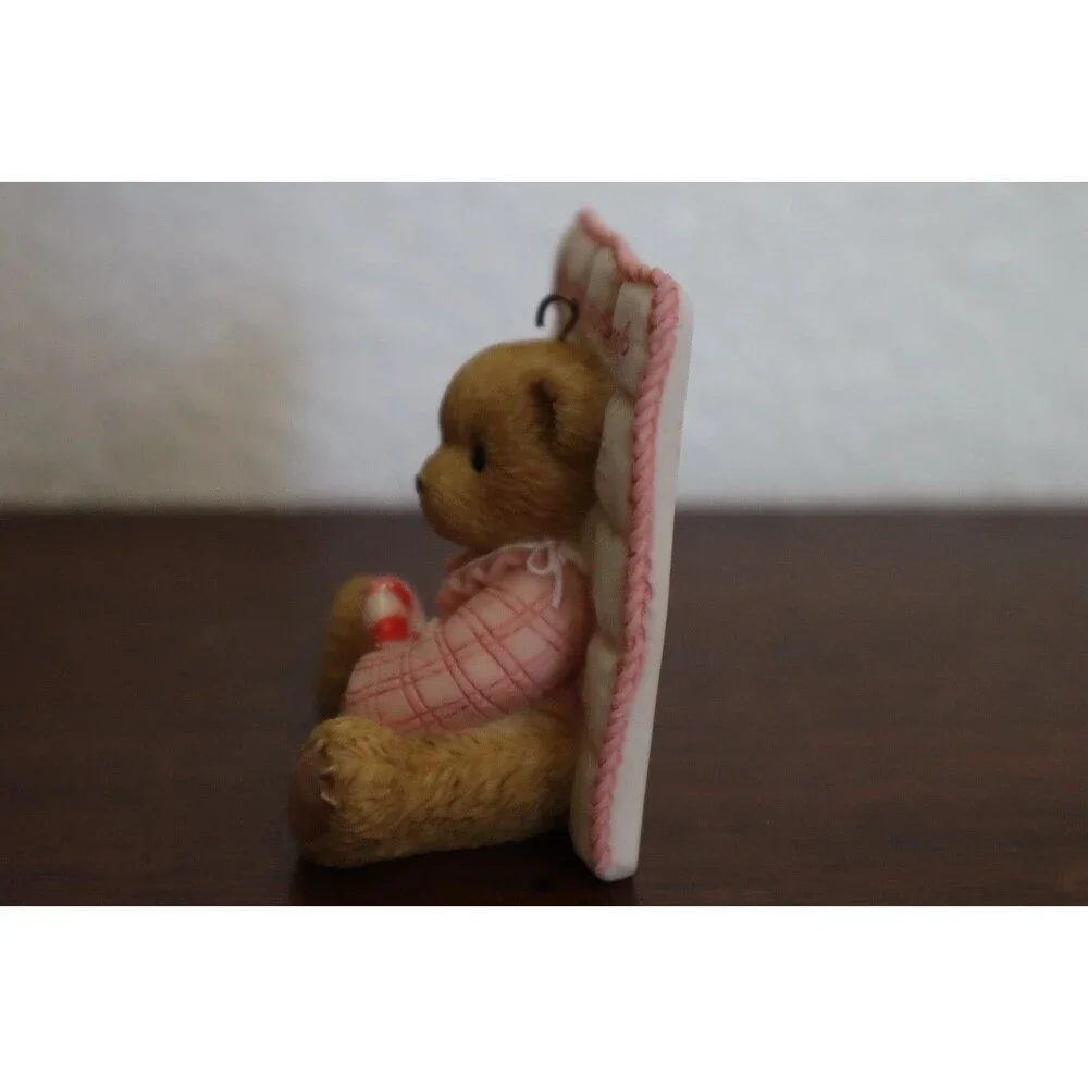 Cherished Teddies Christmas Wishes For A Sweet Little One Baby Girl Ornament
